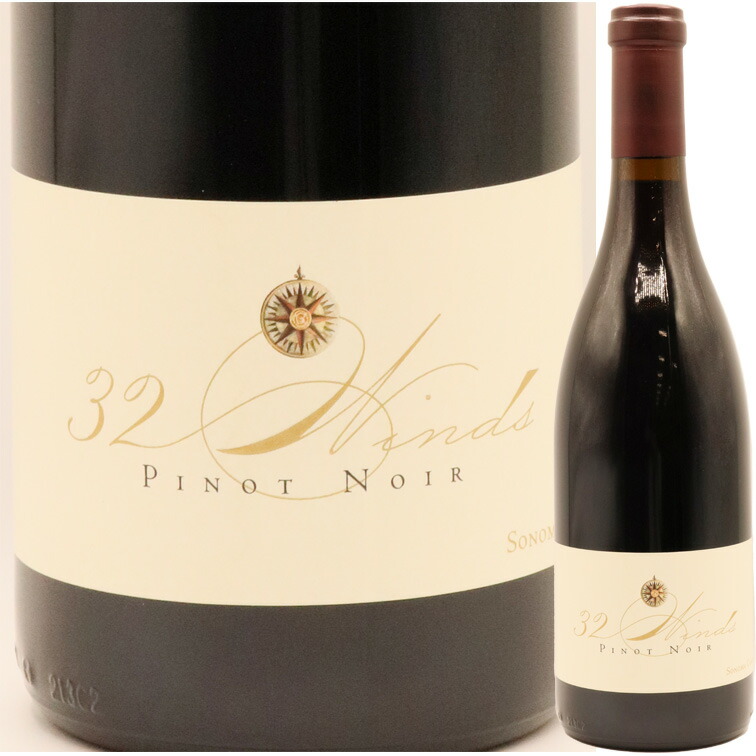 32ウィンズ ピノノワール ソノマコースト 2019　 32Winds Pinot Noir Sonoma Coast 750ml マット テイラー アローホ アイズル