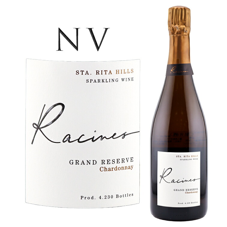 ラシーヌ シャルドネ スパークリング グランド リザーブ [NV] Racines Grand Reserve Chardonnay Sparkling 750ml カリフォルニア モンティーユ ブライアンシーヴ ピエール ペルテス 辛口 白ワイン