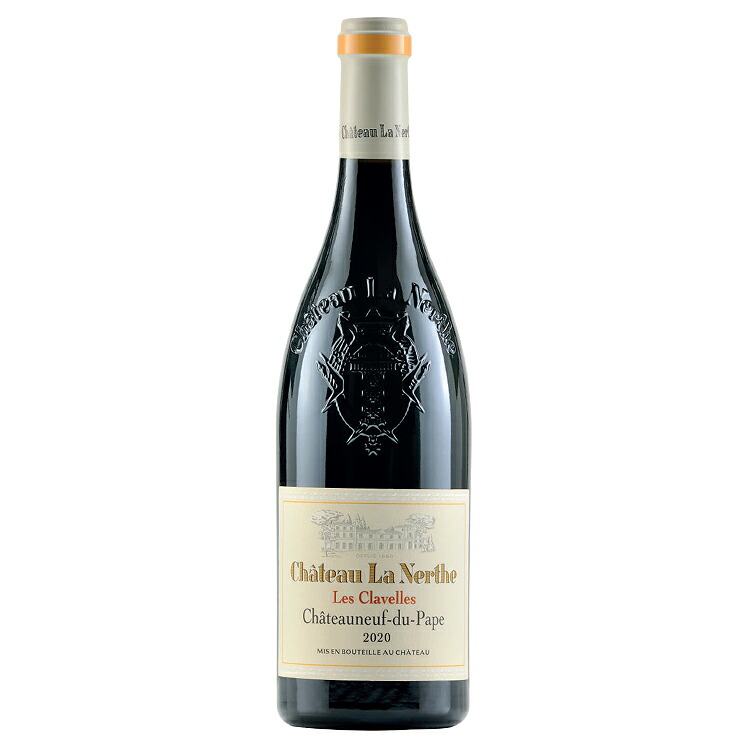 シャトー ラ ネルト レ クラヴェル 2020 赤ワイン フランス ローヌ シャトーヌフ デュ パプ Chateau La Nerthe Les Clavelles Chateauneuf du Pape 750ml オーガニック認証 ワイン 高級 贈り物 ギフト 誕生日 プレゼント｜ワイン輸入直販 WINE TRUSTY