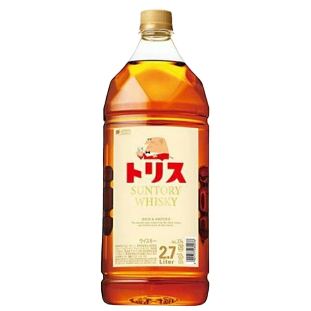 楽天市場】【アンクルトリス楊枝入れ付】トリス クラシック 2700ml(2.7