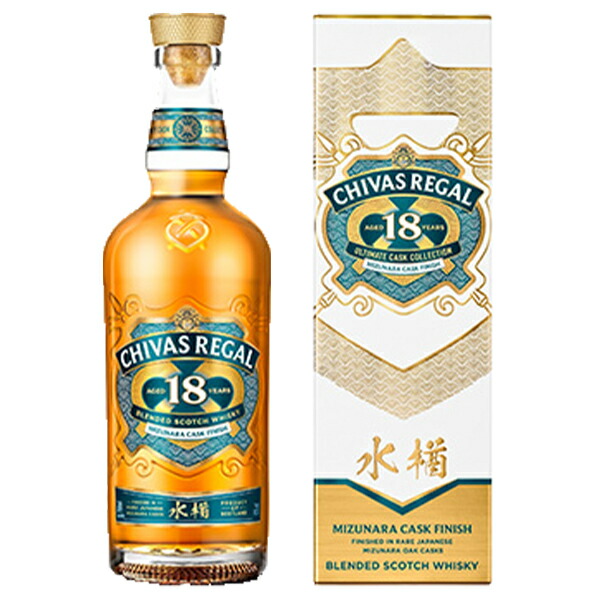 CHIVAS REGAL ミズナラ 18年 700ml 43% シーバスリーガル 18年 ミズナラカスクフィニッシュ 43％ 700ml