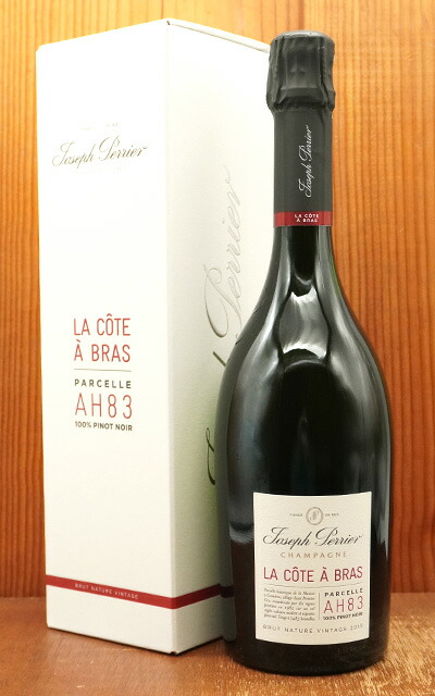【箱入】ジョセフ ペリエ ラ コート ア ブラ パーセルAH83 ブラン ド ノワール ブリュット ナチュール ヴィンテージ 2015 AOCミレジメJoseph Perrier La Cote a Bras Parcelle AH83｜うきうきワインの玉手箱 13,552円