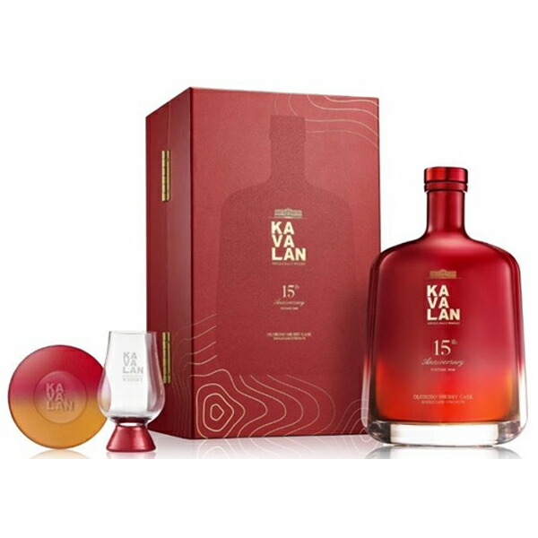 KAVALAN カバラン 15年 シングルモルト ウイスキー 2025 数量限定 カバラン「15周年記念」限定ヴィンテージウイスキーリリースの