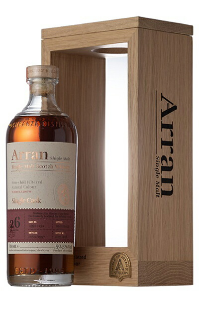 アラン シングルカスク25年：ドイツ限定リリース アラン シングルカスク シェリーバット 25年 ドイツ限定 Arran