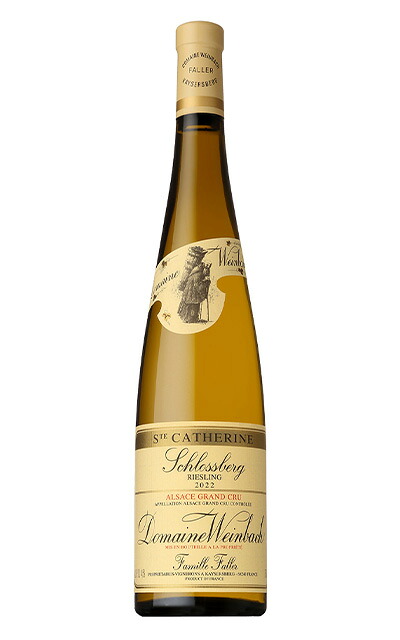 リースリング グランクリュ シュロスベルク キュヴェ サント カトリーヌ 2022 ドメーヌ ヴァインバックRIESLING GRAND CRU SCHLOSSBERG CUVEE SAINTE CATHERINE 2022｜うきうきワインの玉手箱 12,156円