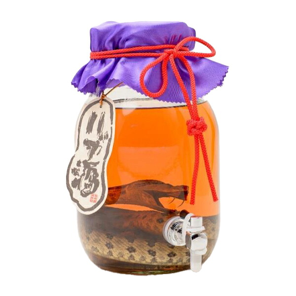 楽天市場】ハブ入りハブ酒 35度 1800ml 南都酒造所 : バラエティー