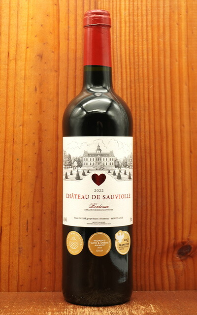 DE MOUSSAS ボルドー 赤ワイン 2022 750ml ボルドーワイン（シャトー・モン・ペラとシャトー・ランシュ