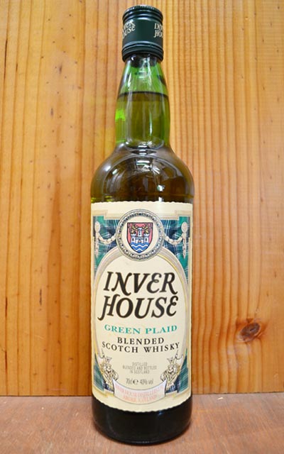 楽天市場 正規品 インバーハウス グリーンプレイド ブレンデッド スコッチ ウイスキー 700ml 40 ハードリカーinver House Green Plaid Blended Scotch Whisky 700ml 40 うきうきワインの玉手箱