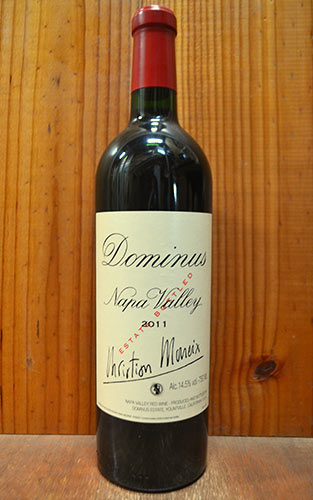 【楽天市場】ドミナス 2011 ドミナス エステート ナパ ヴァレー クリスチャン ムエックス 並行 アメリカ カリフォルニア 赤ワイン 辛口