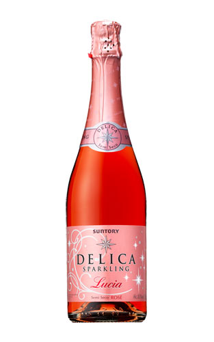 デリカ・スパークリング・ルシア・ロゼ(フレシネ社)・750ml・8.5％Delica Sparkling Lucia Rose (Freixenet &amp; Suntory)