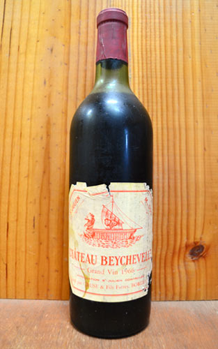 【楽天市場】シャトー・ベイシュヴェル[1966]年・限定秘蔵古酒・メドック・グラン・クリュ・クラッセ・格付第四級・ACOサン・ジュリアン