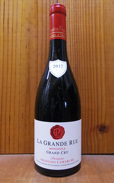おしゃれ ラ グラン リューフランソワ ラマルシュ 17 750mlla Grande Rue Grand Cru Monopole 赤ワイン