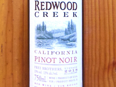 楽天市場 8均 レッドウッド クリーク ピノ ノワール 18 年 フライ ブラザース ワイナリーredwood Creek Pinot Noir 18 Frei Brothers Vineyards うきうきワインの玉手箱