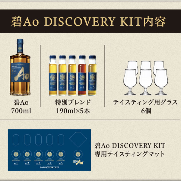 正規品】サントリー ワールドウイスキー 碧 ディスカバリー キット(碧