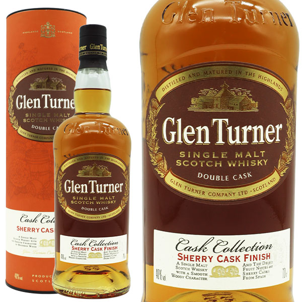 【楽天市場】【正規品 箱入】グレンターナー シェリーカスク フィニッシュ ダブルカスク シングル モルト スコッチ ウイスキー グレンマレイ