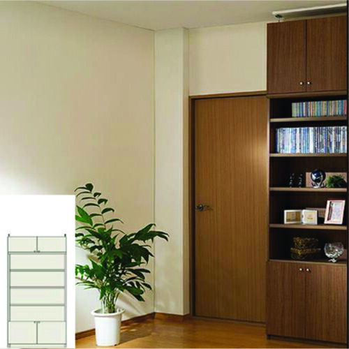 再再販 奥深リビング収納 大型収納 間仕切り本棚 M2 オーダー本棚 コミック カタログなどの収納に 組立家具 奥深リビング収納 高さ２０８ ２１７ｃｍ幅７１ ８０ｃｍ奥行４６ｃｍ厚棚板 棚板厚2 5cm タフ棚板 厚さ2 5cm キャビネット コンソール