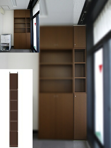 事務室隙間つっぱり壁面収納 大容量本棚 耐震加工書庫 M3 【オーダー書棚】絵本 オーディオ収納に 隙間つっぱり壁面収納 奥行31cm高さ274~283cm幅15~24cm 標準棚板(厚さ1.7cm) 隙間つっぱり壁面収納 本棚 幅 16 cm 寸法 指定|eモノショップ