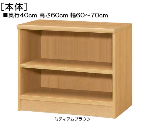 リビングボード 高さ６０ｃｍ幅６０～７０ｃｍ奥行４０ｃｍ厚棚板（棚板厚み2.5cm）マガジンラック 客間シェルフ 幅を1cm単位でご指定 丈夫な棚板本棚 リビングボード 収納棚 幅 69 cm サイズ 注文｜eモノショップ 19,862円
