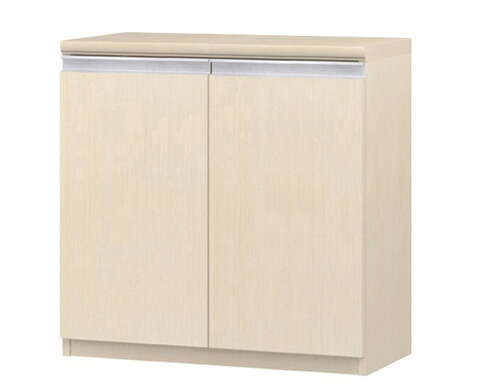 フラット扉扉付き木製窓下キャビネット 高さ７０ｃｍ幅６０～７０ｃｍ奥行４０ｃｍ 両開き フラット扉付ロビーラック 本棚 幅 63 cm 寸法 指定