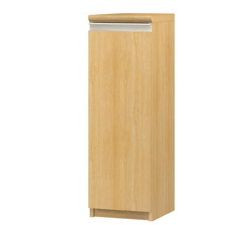 フラット扉隙間収納 高さ８８．１ｃｍ幅２５～２９ｃｍ奥行４６ｃｍ 片開き(左開き/右開き) フラット扉付図書コーナーシェルフ 収納棚 幅 28 cm サイズ 注文 26,384円