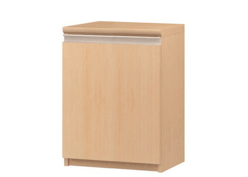 オーダー 全面扉子供部屋本棚 高さ６０ｃｍ幅４５〜５９ｃｍ奥行３１ｃｍ厚棚板（棚板厚み2.5cm） 両開き 日本製 国産 アレルギー対応