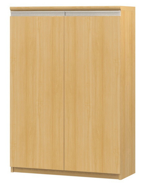 ウッドラック 絶対一番安い フラット扉書庫 高さ１１７ｃｍ幅７１ ８０ｃｍ奥行４６ｃｍ厚棚板 棚板厚み2 5cm 両開き フラット扉付廊下収納