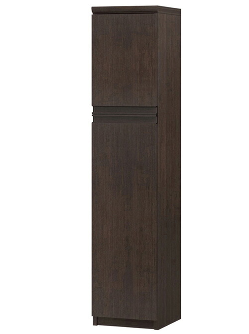 フラット扉キッチン隙間収納 高さ１３５ｃｍ幅２５～２９ｃｍ奥行３１ｃｍ厚棚板（棚板厚み2.5cm） 上下共片開き(左開き/右開き) フラット扉付塾家具 本棚 幅 25 cm 横幅 指定