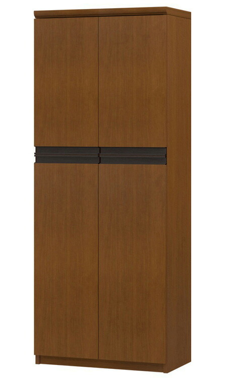 フラット扉キッチン棚 高さ１４９．９ｃｍ幅４５～５９ｃｍ奥行３１ｃｍ厚棚板（棚板厚み2.5cm） 上下共両開き フラット扉付ベッドルームボード 整理棚 幅 47 cm 横幅 注文