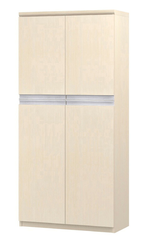フラット扉オフィス書庫 高さ149.9cm幅60~70cm奥行46cm厚棚板(棚板厚み2.5cm) 上下共両開き フラット扉付塾本棚 収納 幅 70 cm サイズ オーダー|eモノショップ