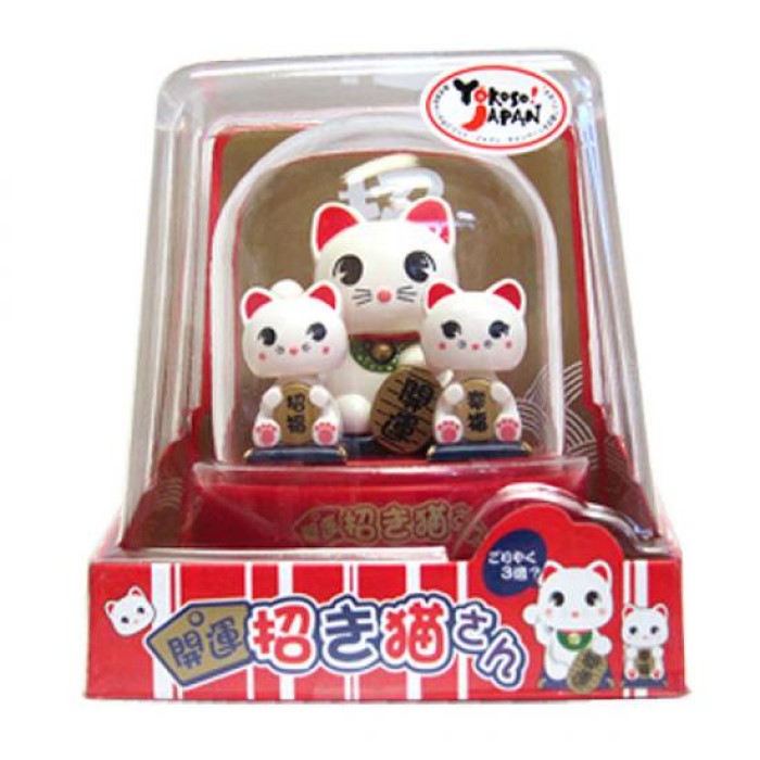 楽天市場】SANTA ソーラー金運亭の招き猫ちゃん ソーラートイ 首