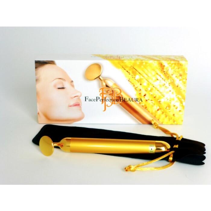 楽天市場】電動美顔器 ビューティーバー24K BEAUTYBAR 純金