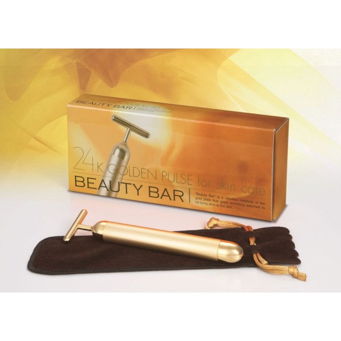 楽天市場】電動美顔器 ビューティーバー24K BEAUTYBAR 純金