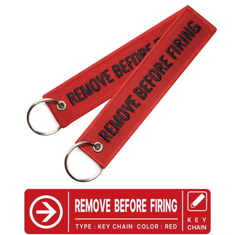 楽天市場】REMOVE BEFORE FLIGHT Ver.02 キーチェーン カラー レッド