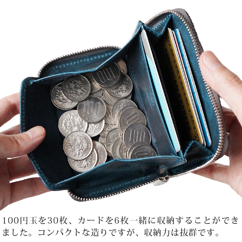 【楽天市場】【送料無料】 コインケース 象革 メンズ 革 ZOO WOODCHUCK COIN CASE4 日本製 象 本革 レザー 小銭入れ
