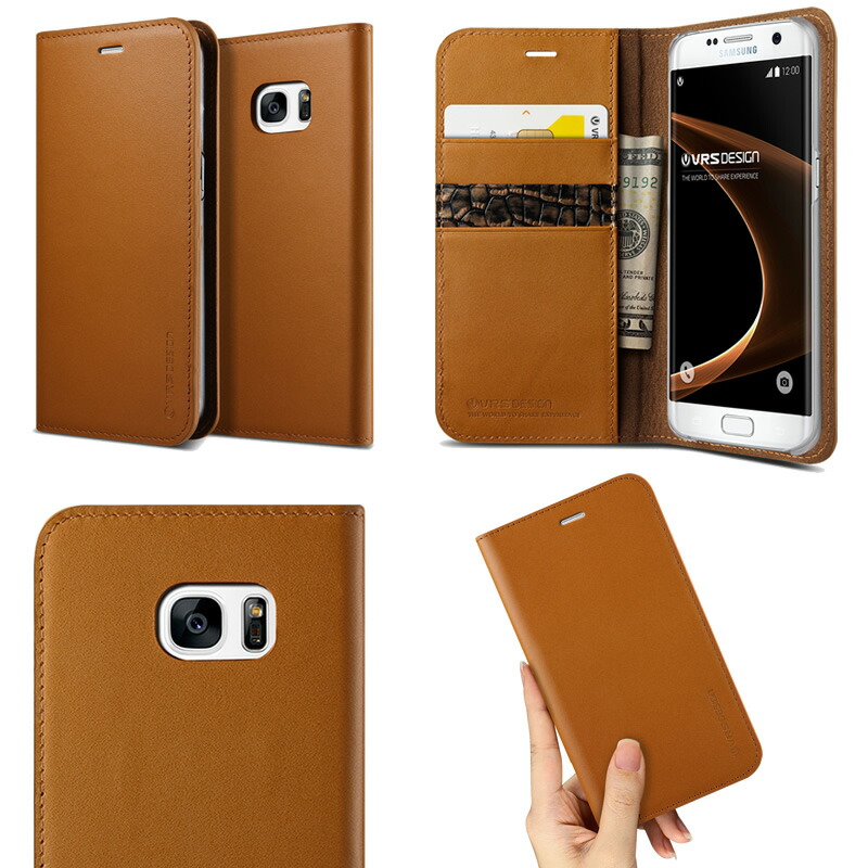 Nokia Casing Kroom Besi - Verus Galaxy S7 Edge Genuine Leather Diary Brown nokia casing kroom besi verus galaxy s7 edge genuine leather diary brown