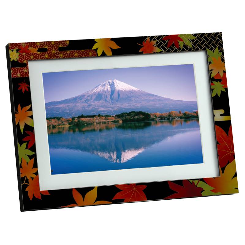 【紅葉の写真入フォトフレーム】A3判。オリジナルフォト。DPN社製アルミフレーム 紅葉の写真入フォトフレーム】A3判。オリジナルフォト。DPN社製