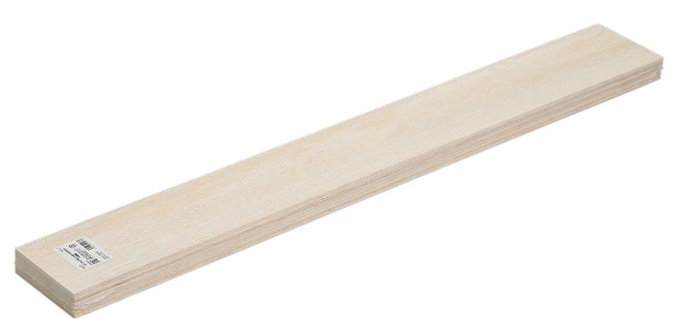楽天市場】バルサ材 厚さ3mm 幅80mm 長さ900mm【3X80X900mm】 10