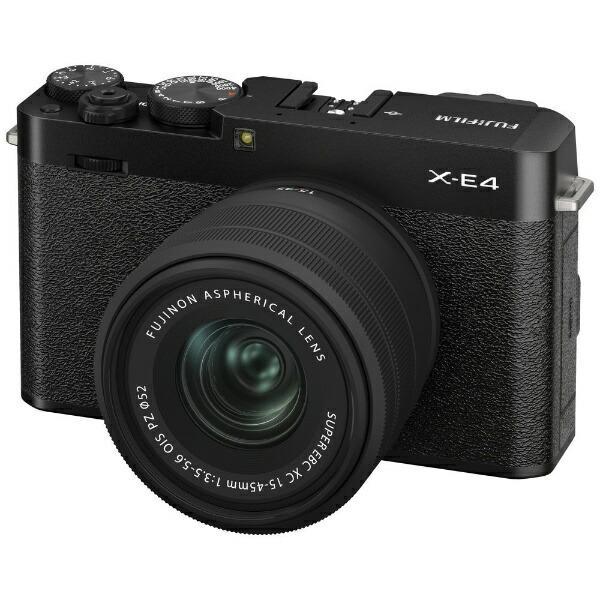 Fujifilm デジタル一つ眼力写真機 F X E4 Lkit Bfujifilm X E4 水晶体一揃いの道具 墨ぞめ Rentalcartobago Com