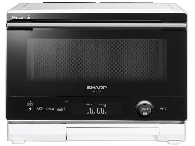 SHARP 電子レンジ・オーブンレンジ ヘルシオ AX-UA30-W [ホワイト系