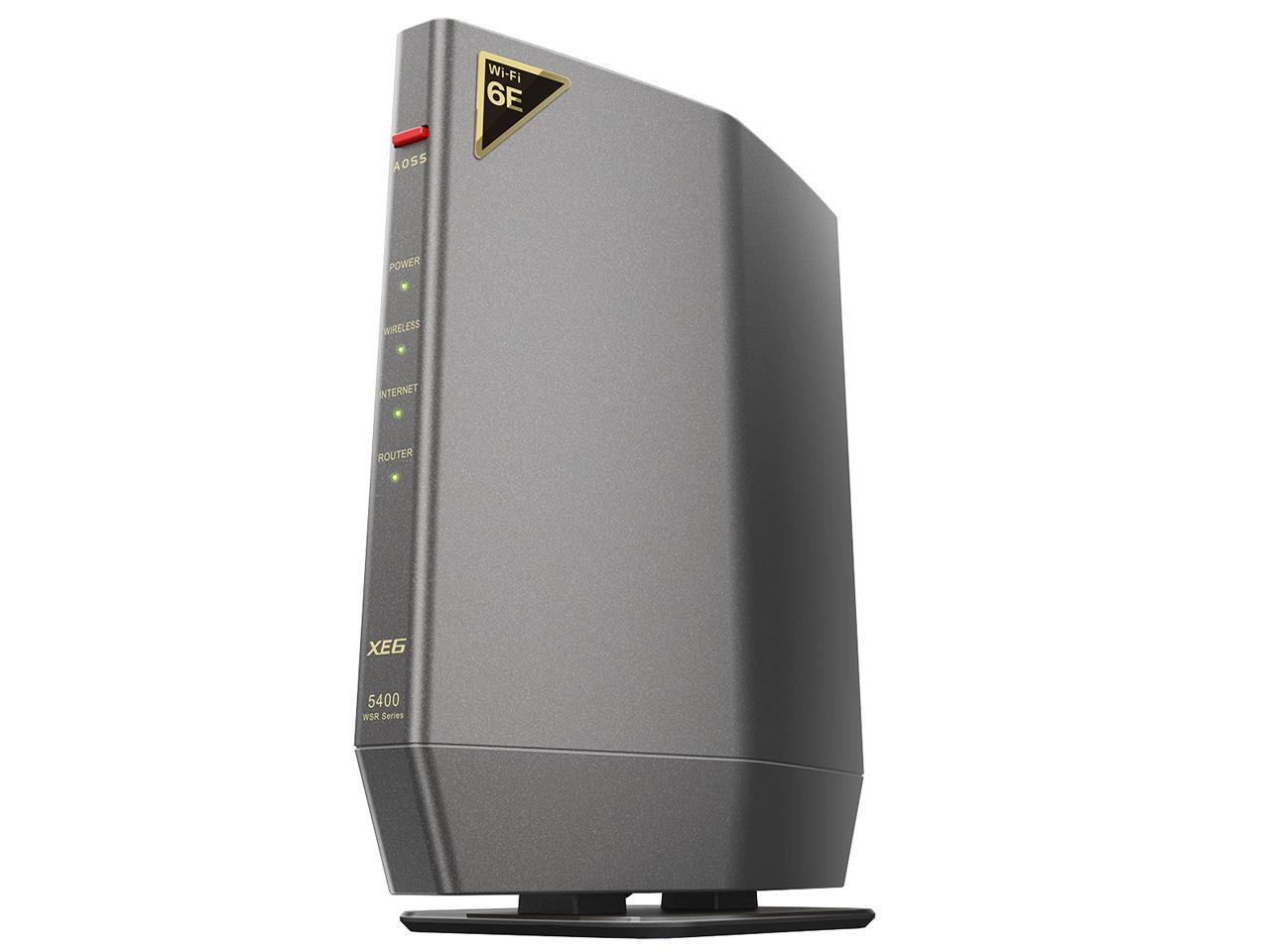 Buffalo - AirStation WSR-5400AX6-MB マットブラック AirStation WSR-5400AX6S-MB [マットブラック]の製品画像 - 価格.com