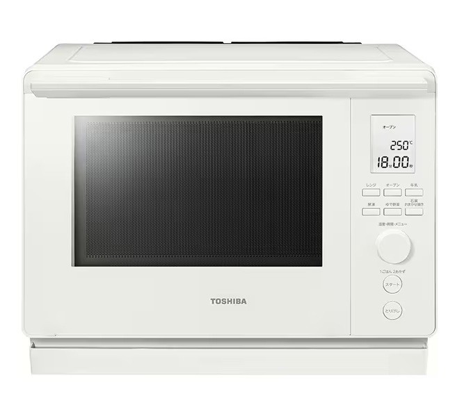 【新品、箱難、必ずご注文前に商品説明をお読みください】TOSHIBA　オーブンレンジ　石窯ドーム　ER-D100B-W [ミルキーホワイト]　【KK9N0D18P】