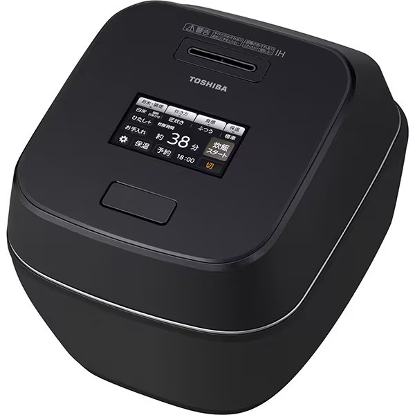 TOSHIBA　炊飯器　真空圧力IH RC-10ZWX-K [グランブラック]