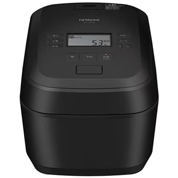 HITACHI　炊飯器　ふっくら御膳 RZ-V100JM-K [フロストブラック]｜ウインクデジタル　店