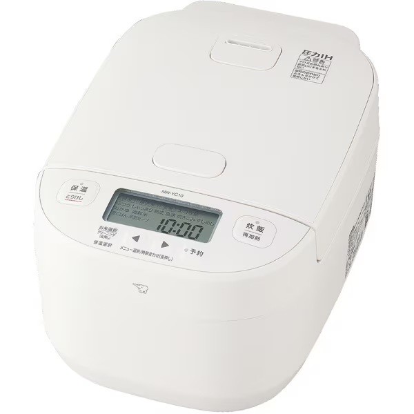 楽天市場】[NW-YC10-WA] 豪熱大火力 象印 炊飯器 圧力IH炊飯ジャー