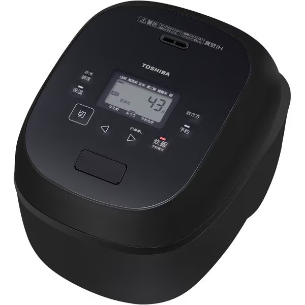 TOSHIBA　炊飯器　真空IH RC-10RXA-K [グランブラック]