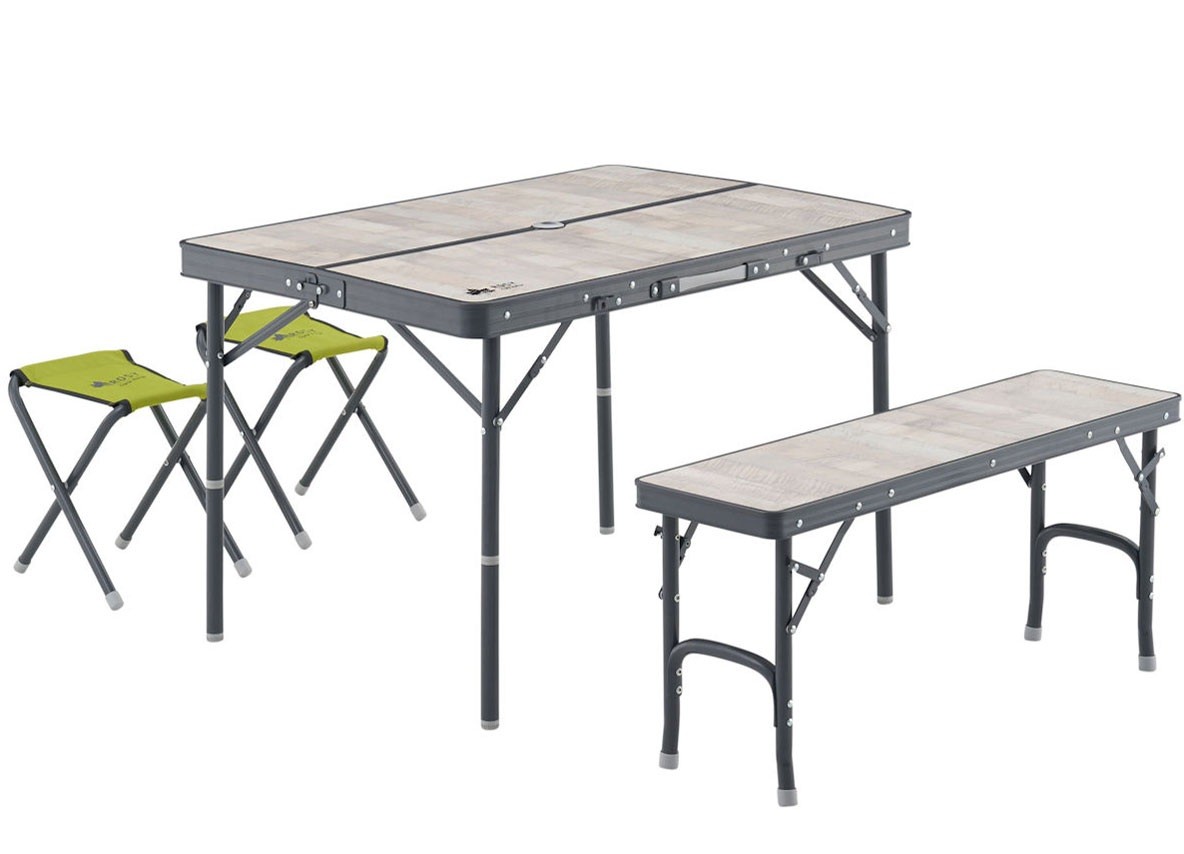 楽天市場】ロゴス LOGOS Life ベンチテーブルセット4 73183013