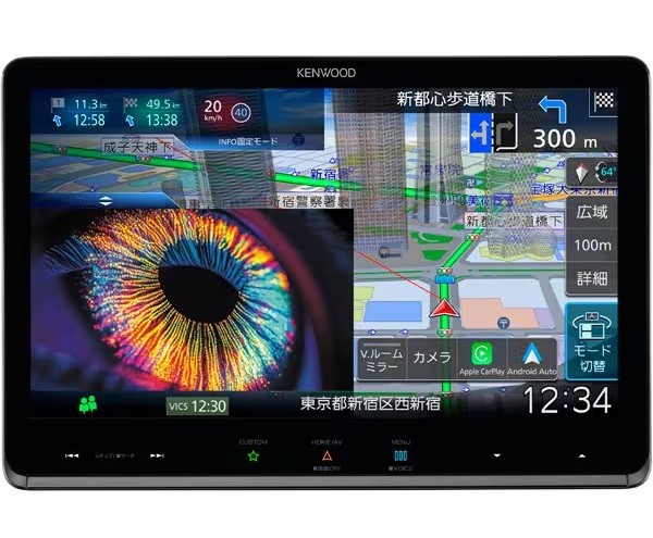 KENWOOD　カーナビ　彩速ナビ MDV-MX12F｜ウインクデジタル　店