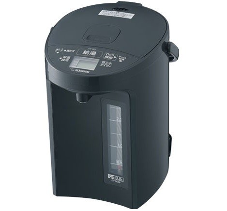 ZOJIRUSHI　電気ポット・電気ケトル　VE電気まほうびん 優湯生 CV-GD30-BM [ソフトブラック]