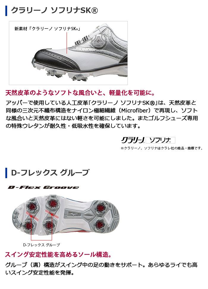 ミズノネクスライト003ボア51GW1610レディースゴルフシューズNEXLITE003BOAMIZUNOソフトスパイク