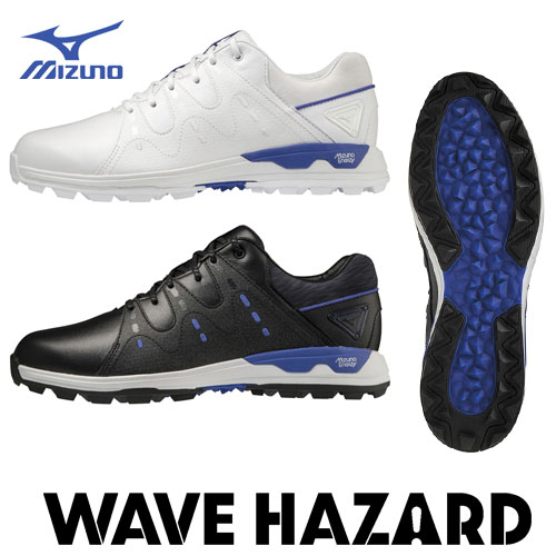 楽天市場】ミズノ ゴルフシューズ スパイクレス メンズ WAVE HAZARD SL